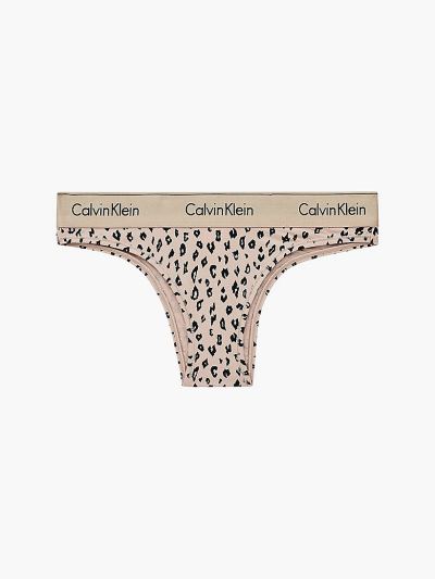 Calvin Klein Underwear HU594458 | Calvin Klein Modern Cotton Női Tanga Narancssárga